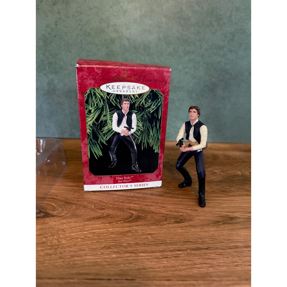 Hallmark Keepsake Han Solo Star Wars Ornament 1999 Collector Series 3rd Series